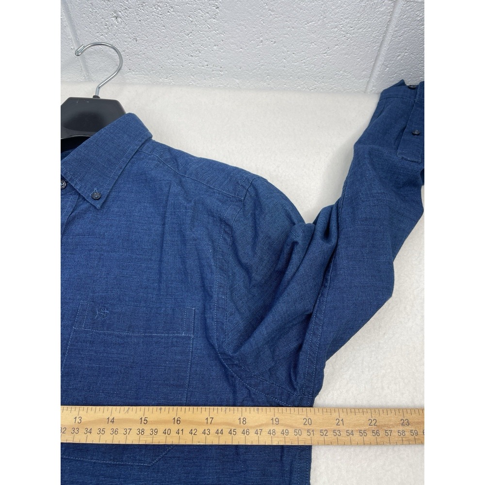 Southern Tide Shirt Men Small Blue Trim Fit Long Sleeve Button Down Cotton NWT - Picture 4 of 8